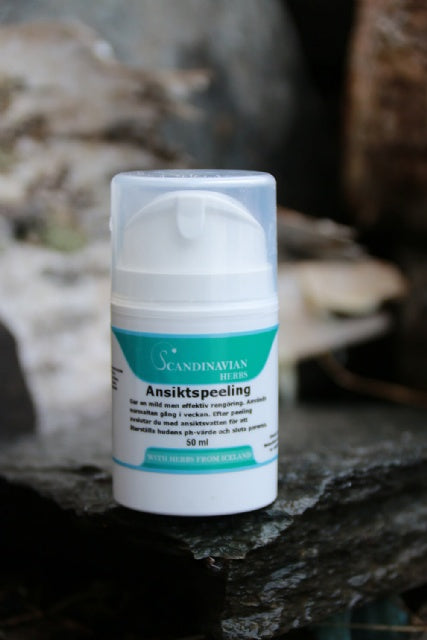 Ansiktspeeling - Naturlig peeling för en fräschare hy