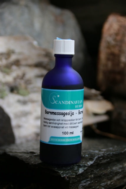 Barnmassageolja - Mild och naturlig massage för de minsta