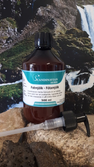 Fotmjölk XL - Naturlig näring för torra och trötta fötter