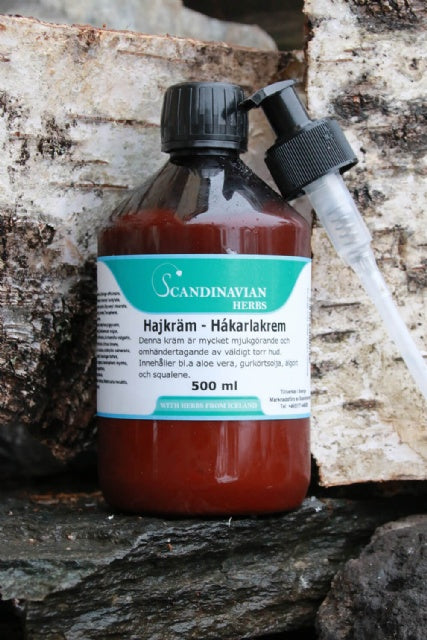 Hajkräm XL - 500ml - Effektiv näring för torr hud